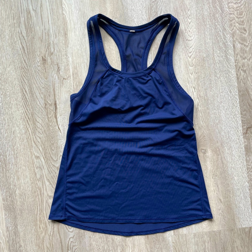 Navy Blue Lululemon Tank Top